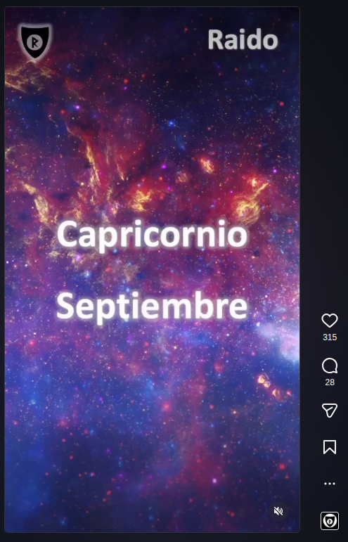 Raido Viking Instagram — Capricornio
