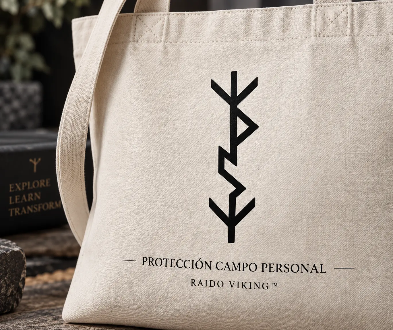 Tote Bag Protección Campo Personal — Raido Viking™
