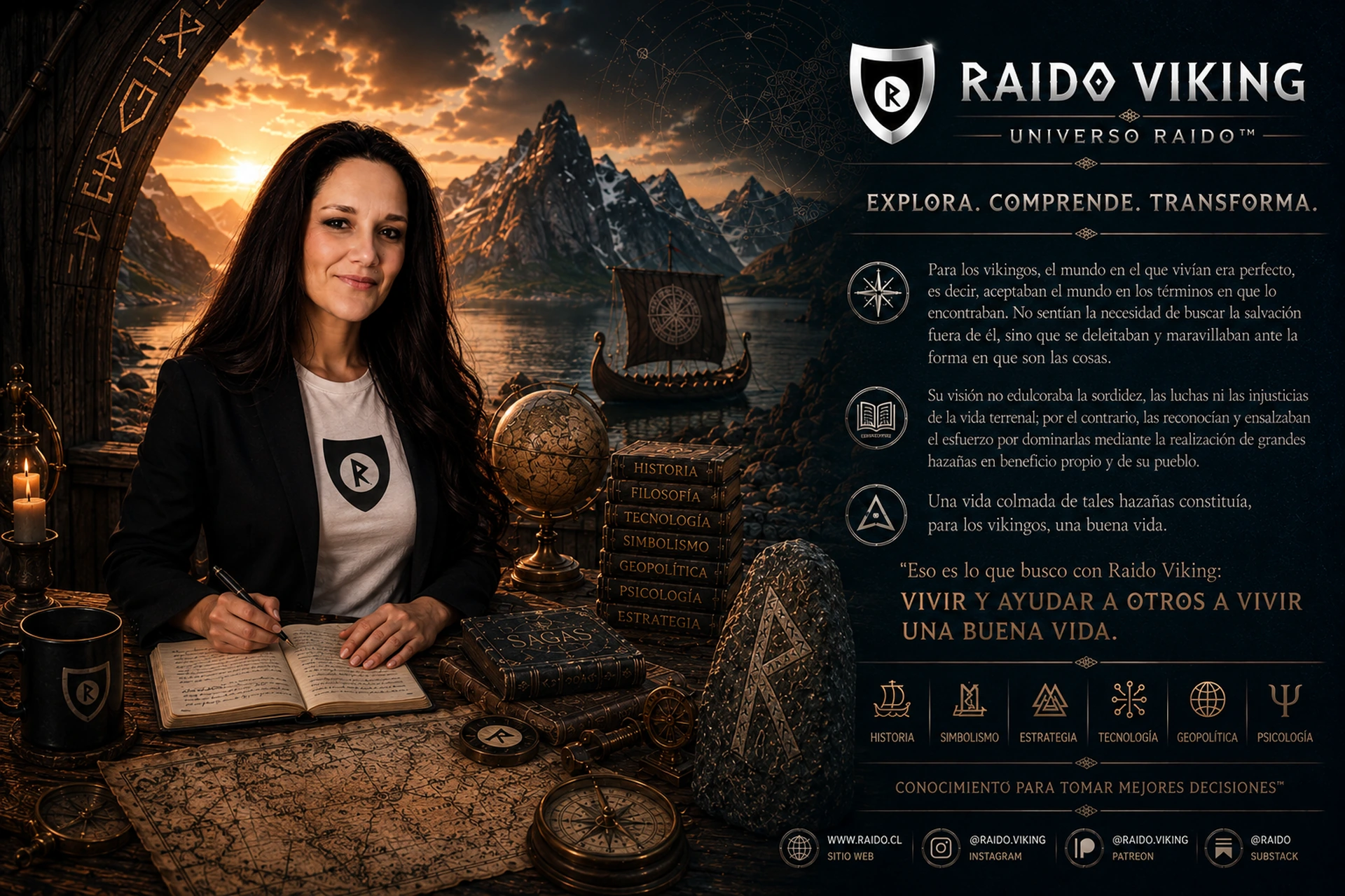 Universo Raido Viking™ — un ecosistema editorial, simbólico y audiovisual