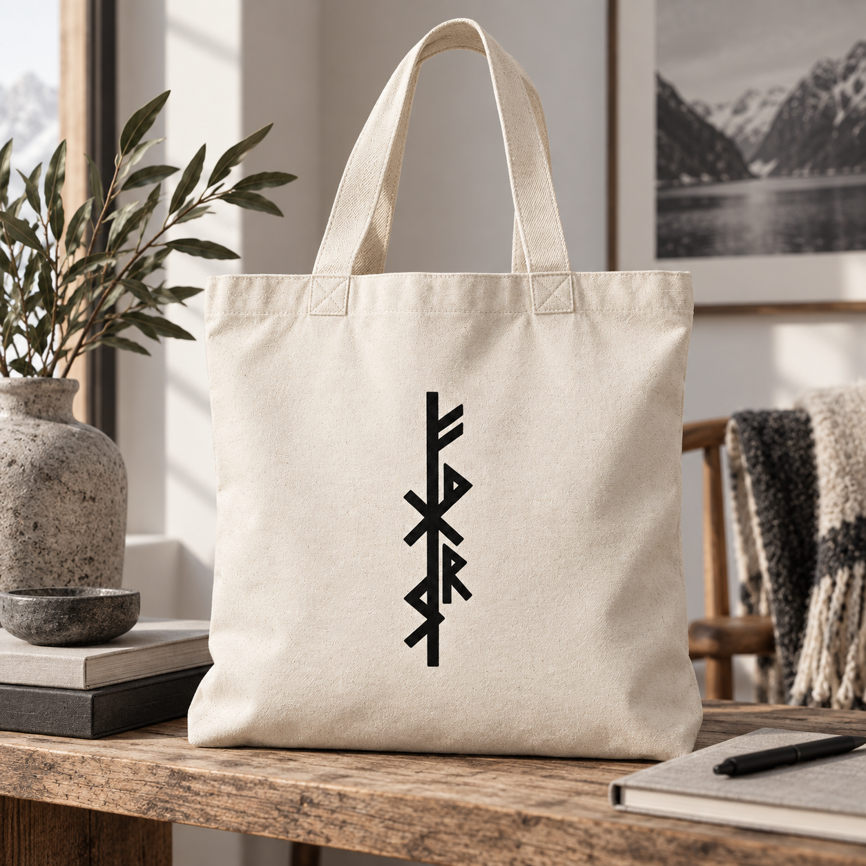 Tote Bag Fortuna Abierta — Raido Viking™