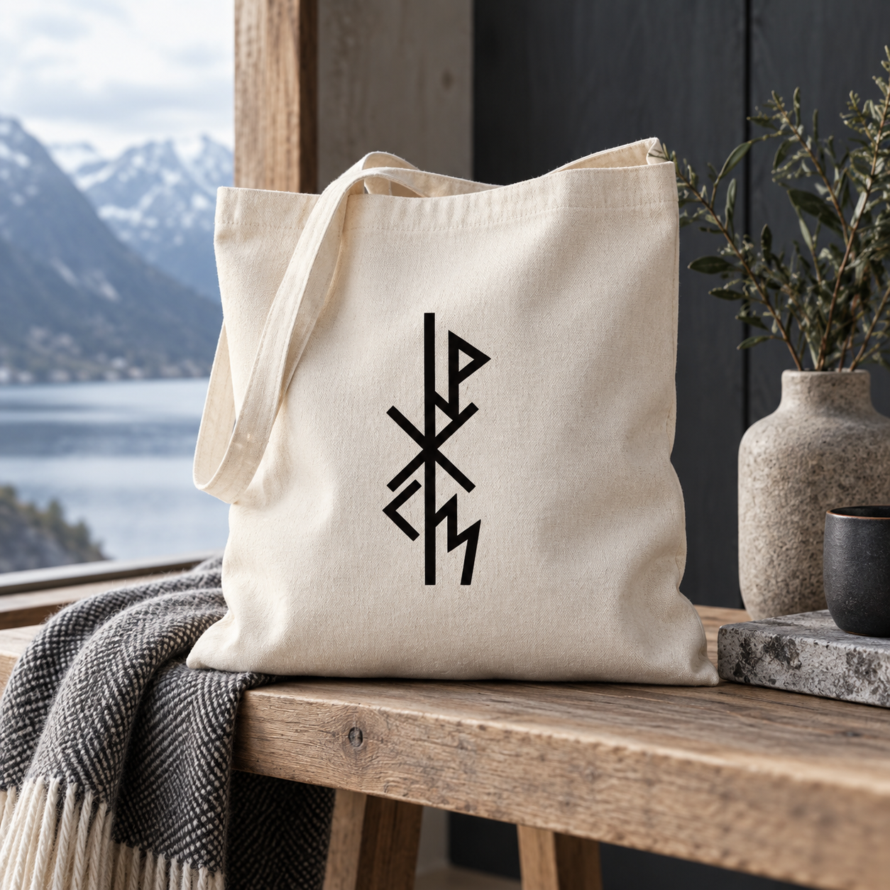 Tote Bag Amor Luminoso — Raido Viking™