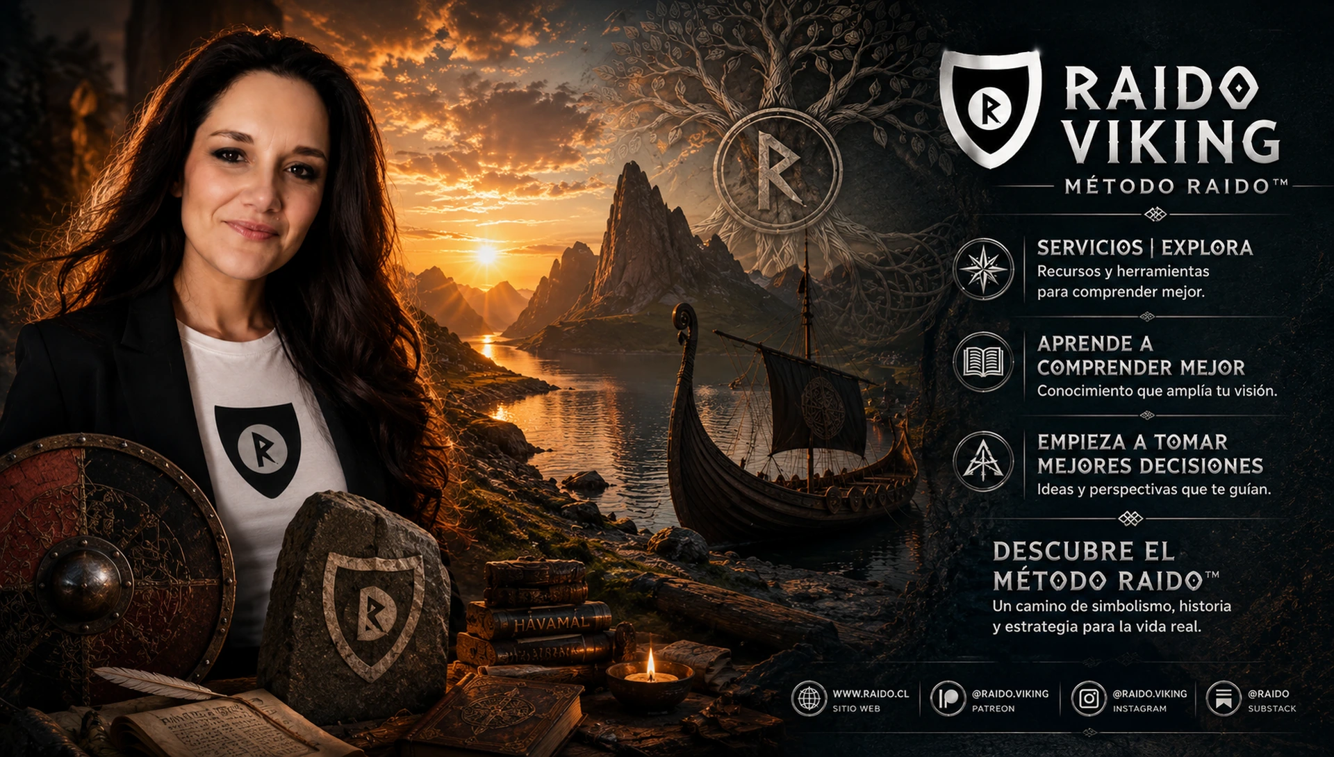 Método Raido Viking™ — Carolina Raido Giustiniani
