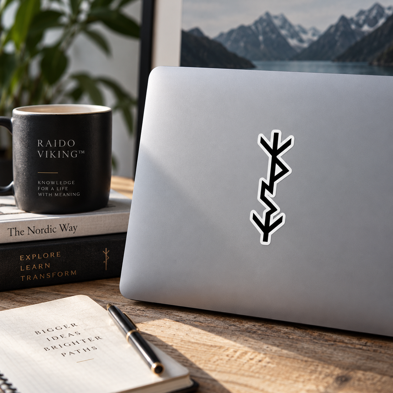Sticker Protección Campo Personal — Raido Viking™
