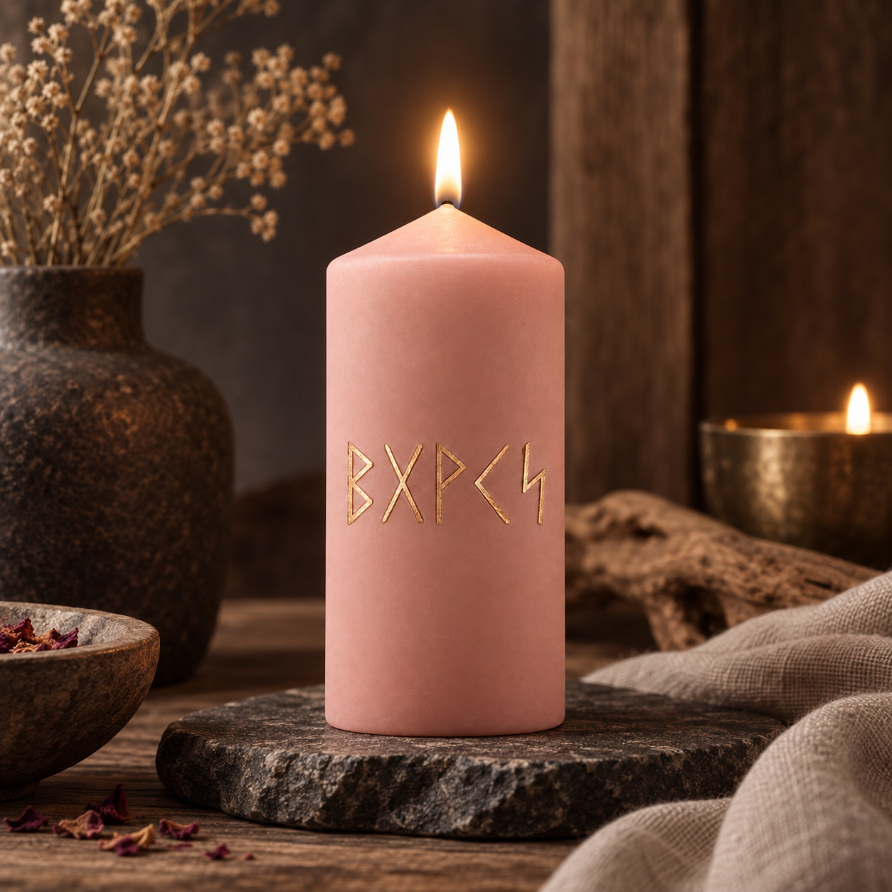 Vela Amor Luminoso — Raido Viking™