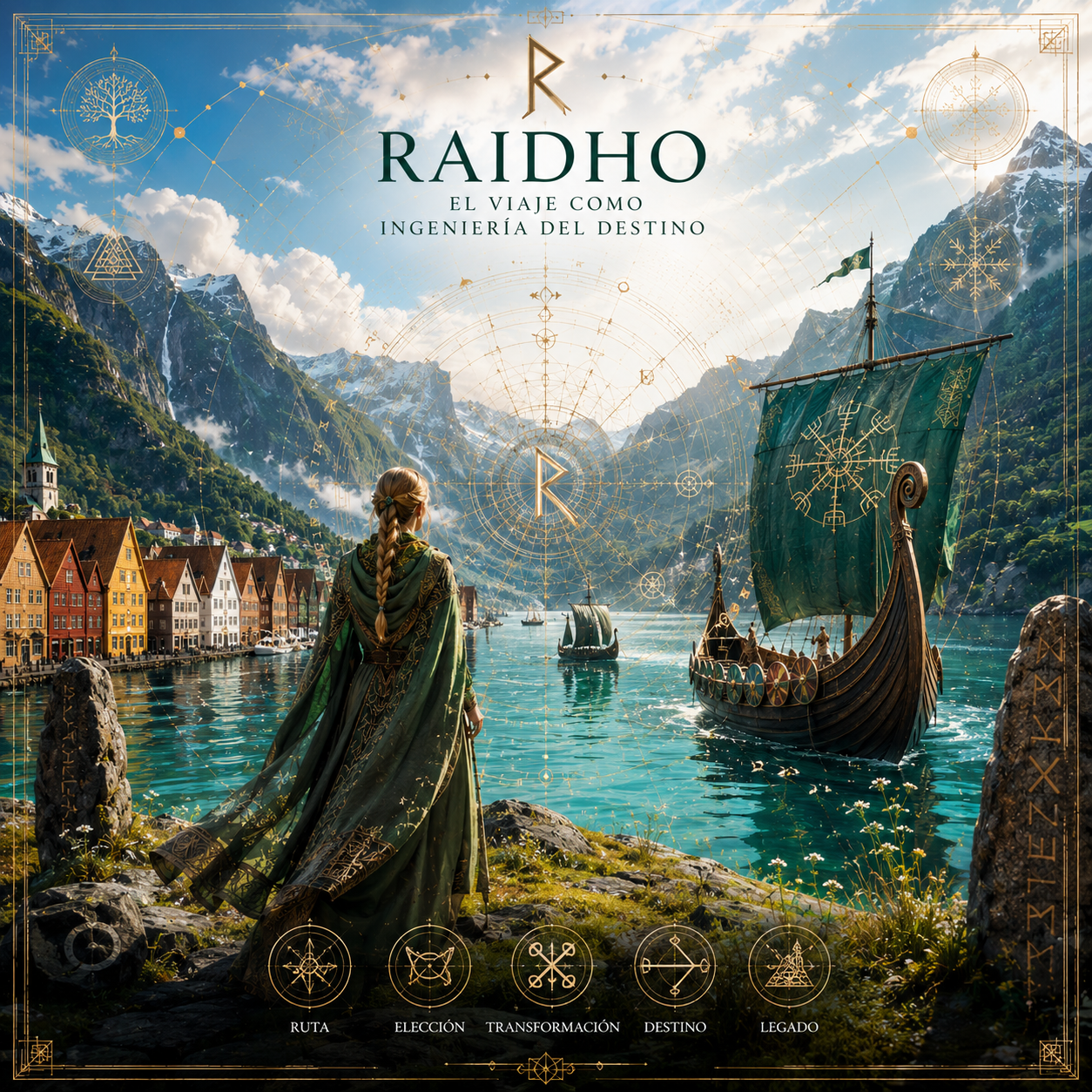 Raidho (ᚱ) · Método Raido Viking™ — el viaje como ingeniería del destino