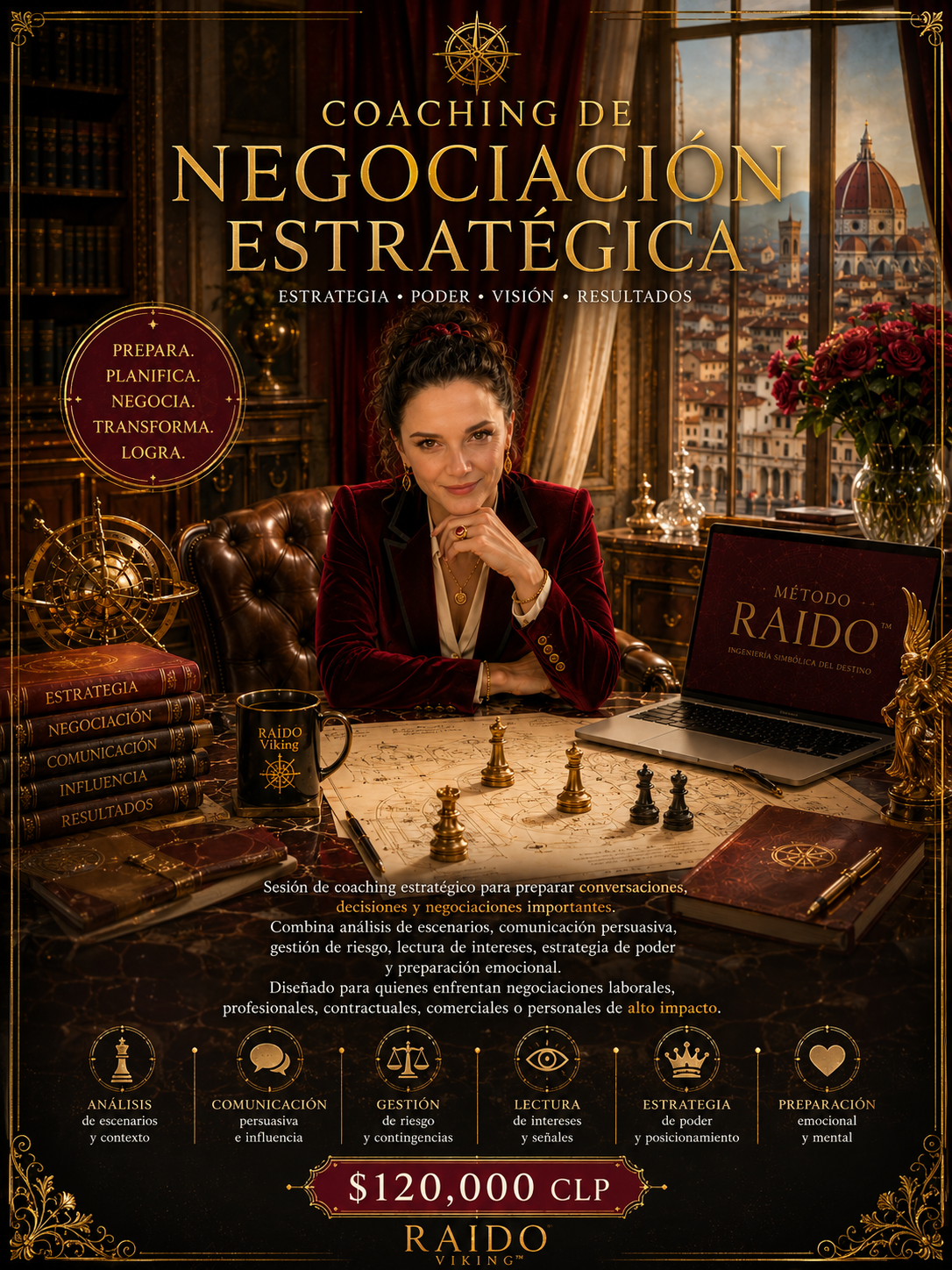 Coaching de Negociación Estratégica · Método Raido Viking™